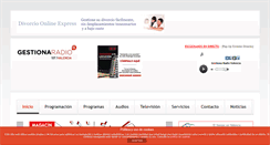 Desktop Screenshot of gestionaradiovalencia.com